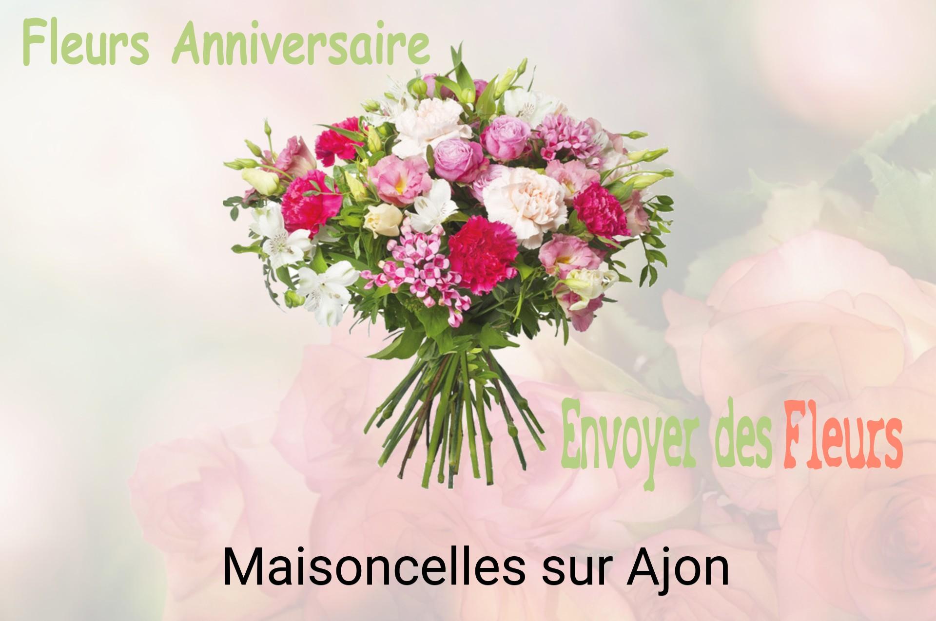 Bouquet de fleurs d’anniversaire livré à Maisoncelles-sur-Ajon